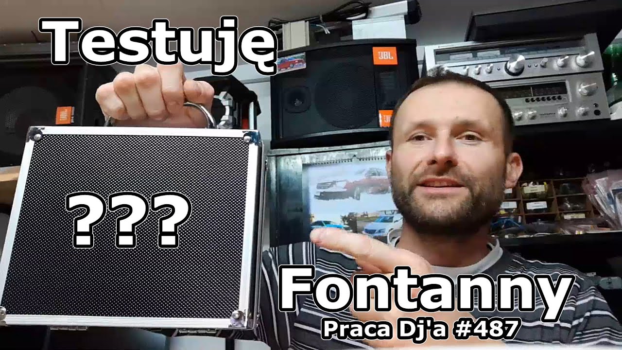 Praca Dj'a Odcinek #487 - Testujemy fontanny iskier