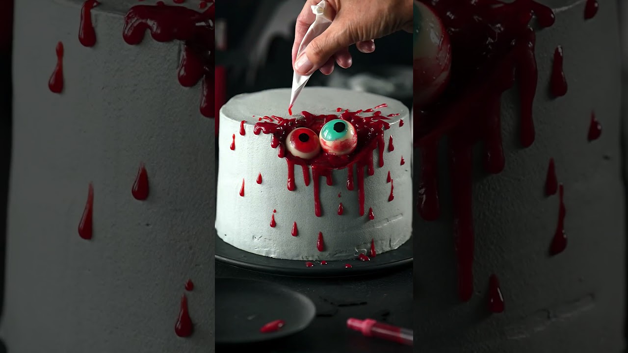 Horror-Torte zu Halloween