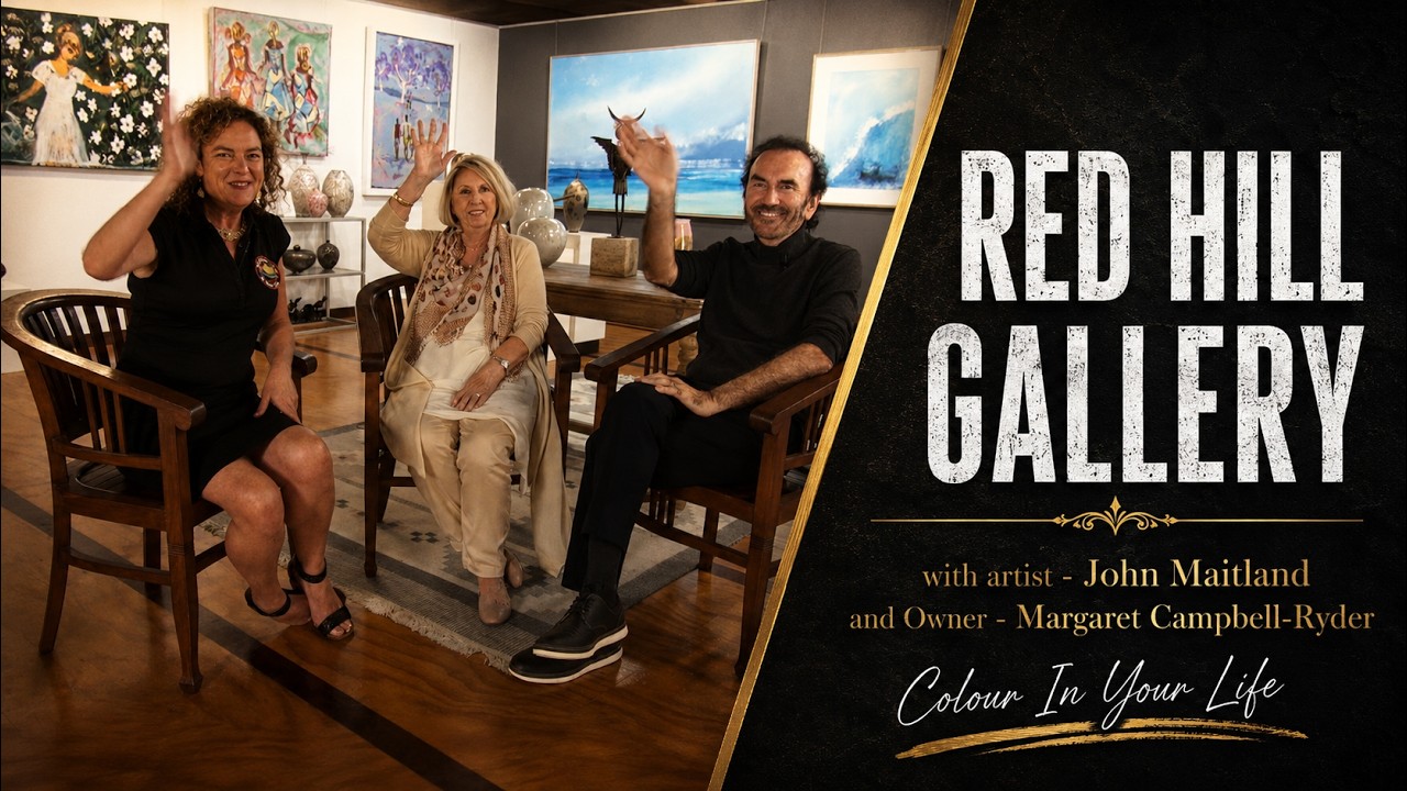 Figurative Expressive Techniques with John Maitland and Red Hill Gallery | Colour In Your Life