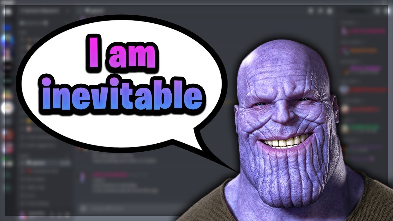 Thanos Voice Changer Trolling in Discord