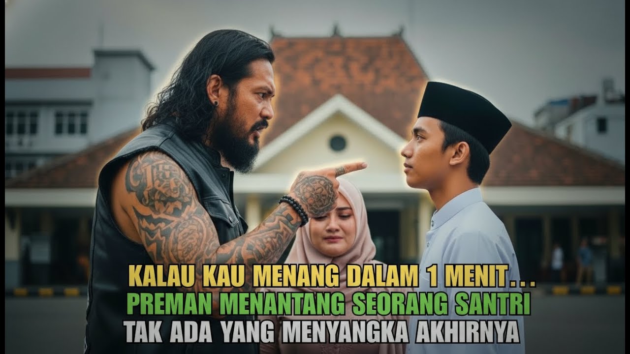Preman Ini Memberi Santri Waktu 1 Menit…Yang Terjadi Setelahnya Tak Ada yang Menyangka