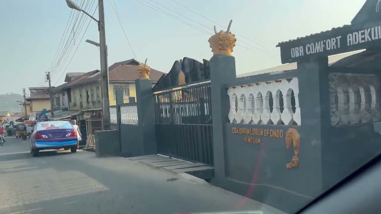 A tour round the major districts in Ondo City Nigeria @viral.