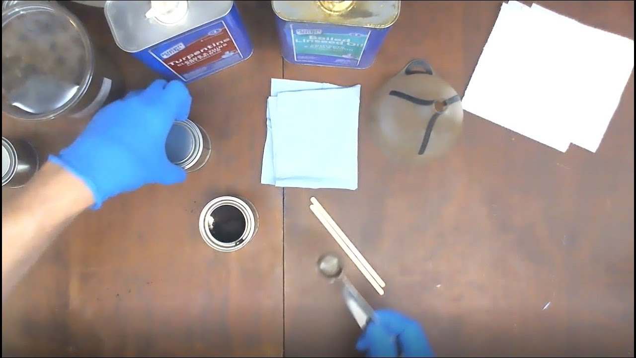 Japanning Instructional Series Session 2   Mixing & Filtering Japanning