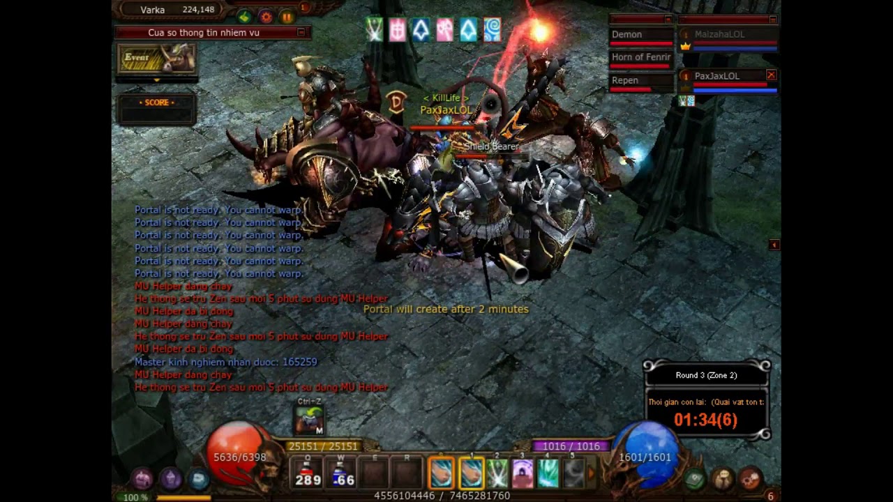 VRF Solo GAION MU Online - KTCGame
