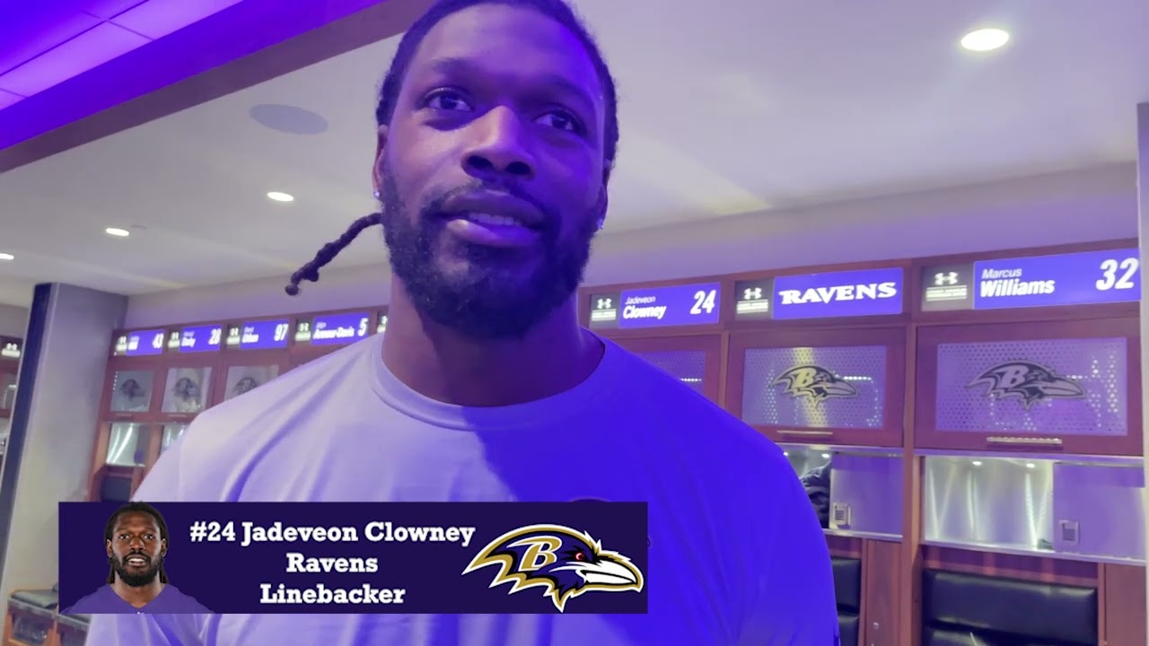 Jadeveon Clowney Talks Lamar Jackson and Ravens Super Bowl Hopes with Carita Parks | Ravens Rundown