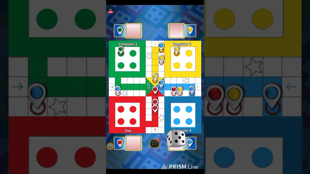 Ludo game live 😎 Ludo gameplay 👌  #Ludo #live #viral