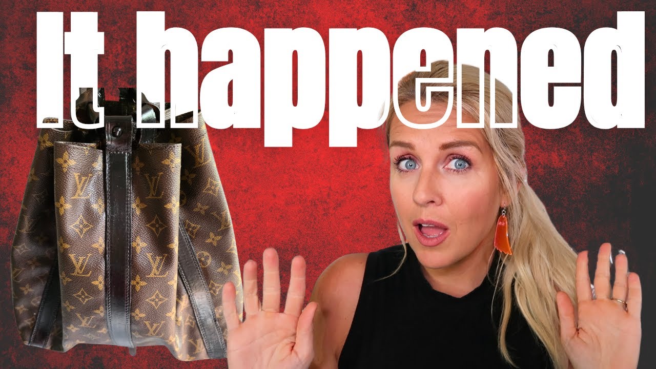 How I Broke This Louis Vuitton Purse While Repairing It