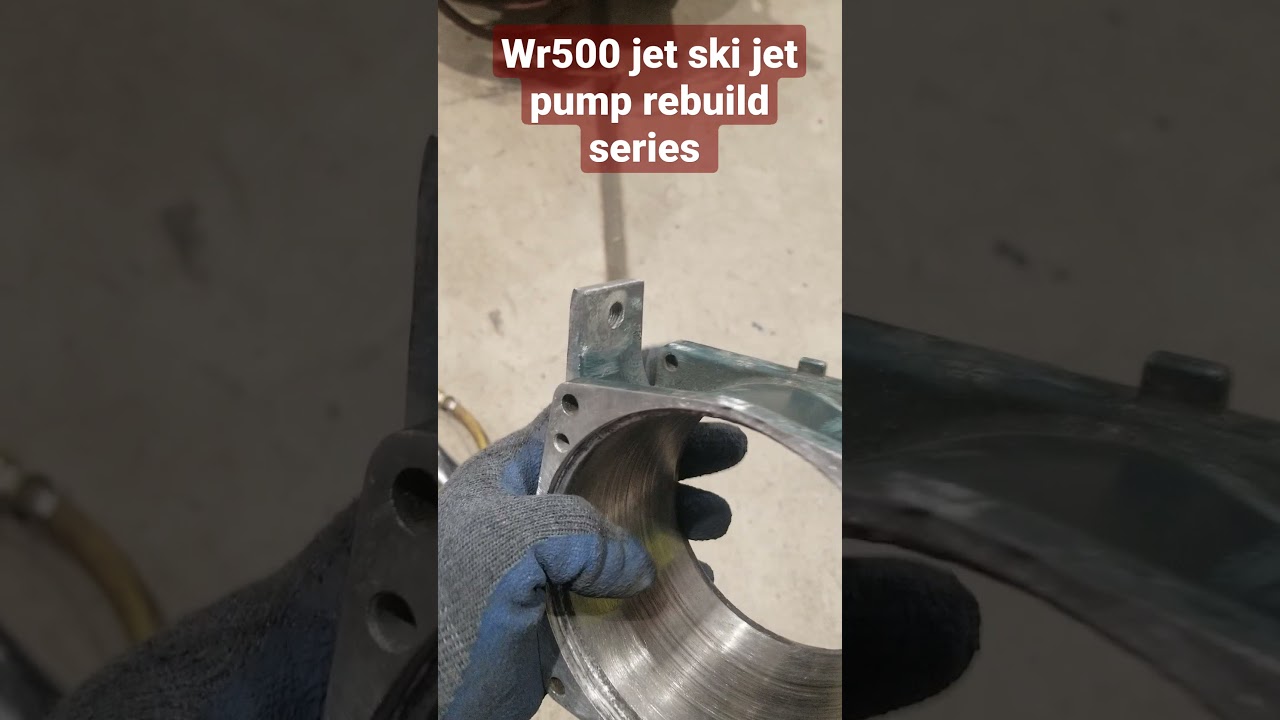 Yamaha WR 500 jet pump rebuild for my DIY jet boat