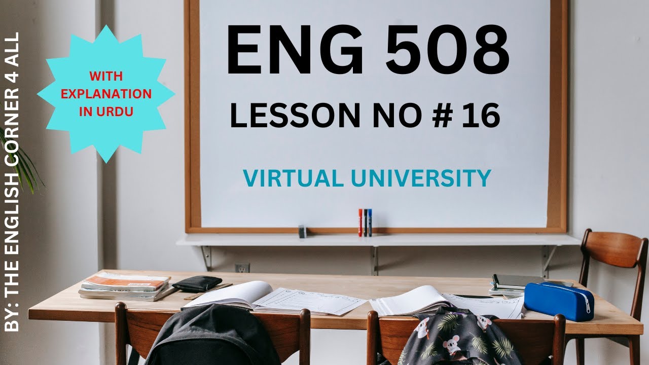 Eng 508 Lesson 16, Semantics and Dictionary, in Urdu and Hindi, Virtual University