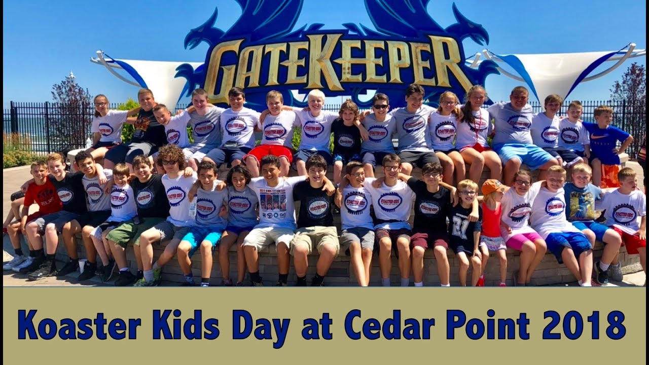 Koaster Kids Day at Cedar Point 2018