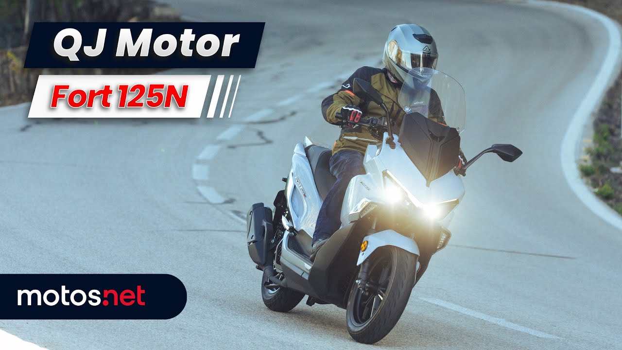 🛵 QJ Motor Fort 125N 2026 / El nuevo ´hibrido´  / Review / Presentación / motos.net