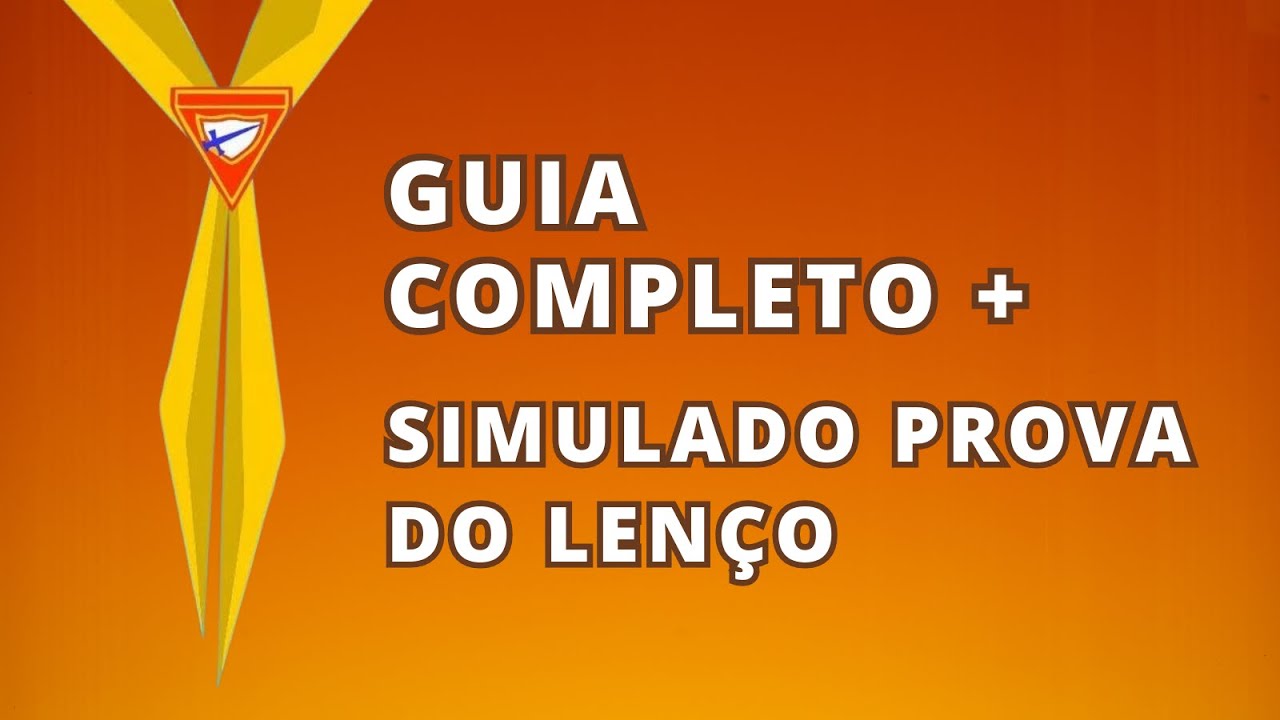 PROVA DO LENÇO / GUIA + SIMULADO 100% RESPONDIDA