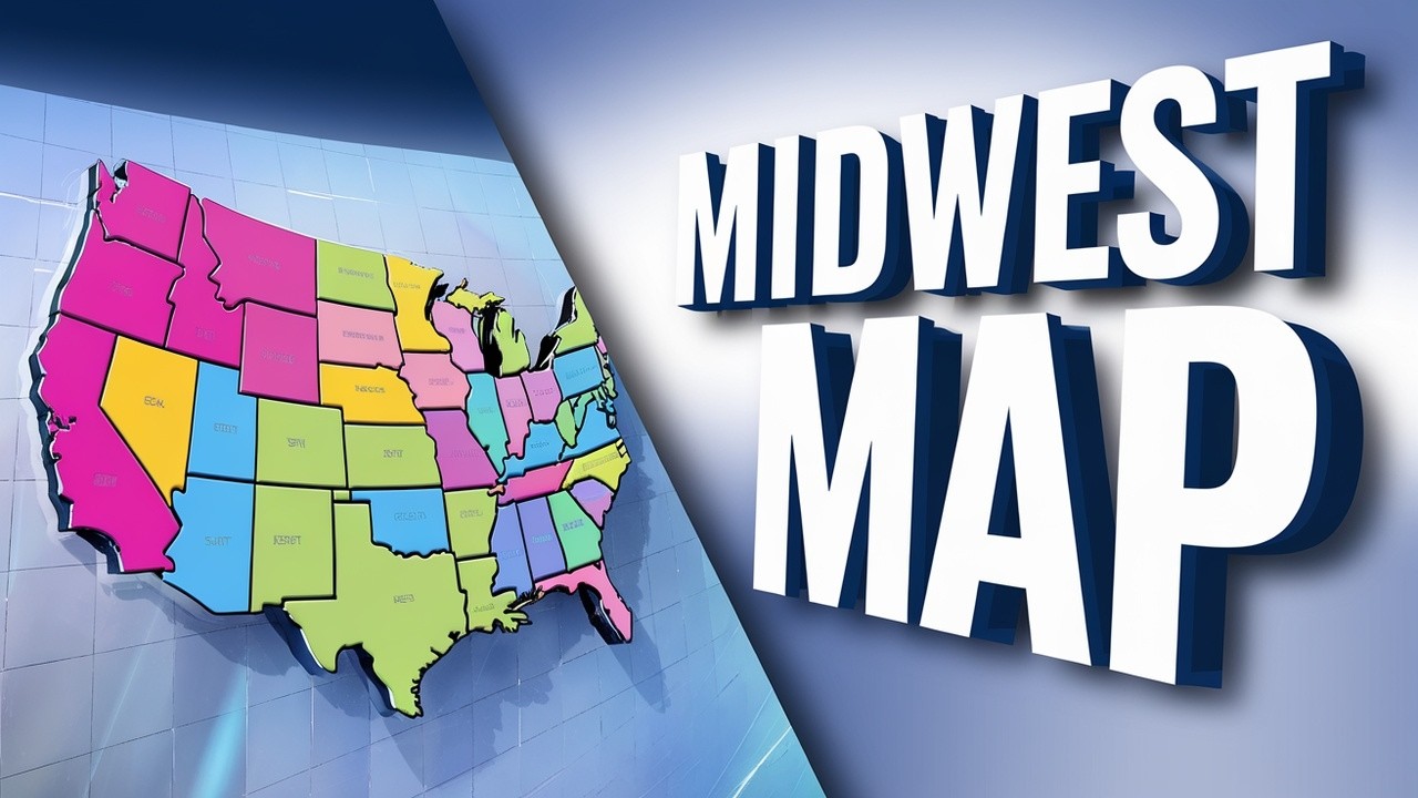 STATES IN THE MIDWEST REGION OF THE USA AND THEIR CAPITALS