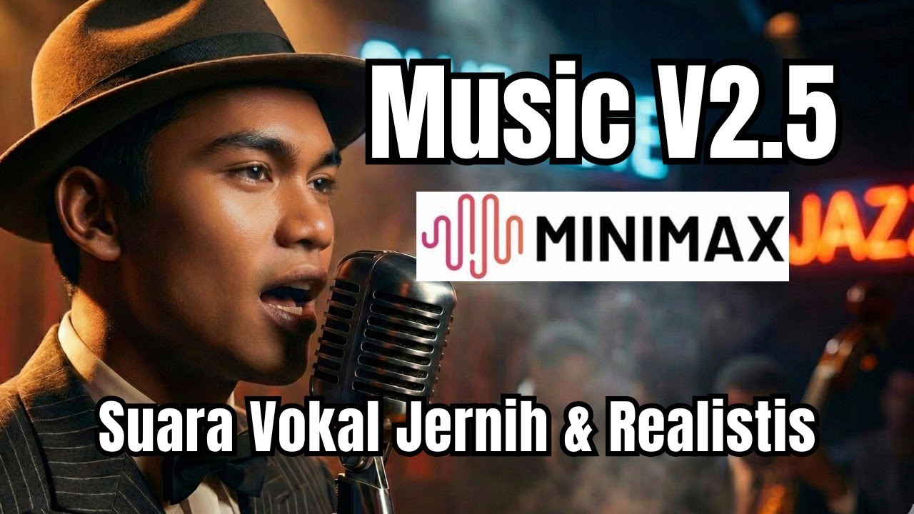 Suara Vokal Realistis Minimax Music 2.5 | AI Musik