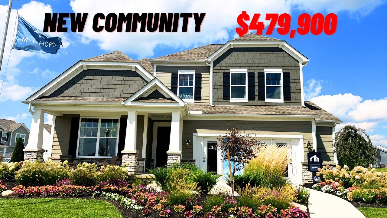 MI HOME Worthington Model Home Tour | Delaware | Winterbrooke Place
