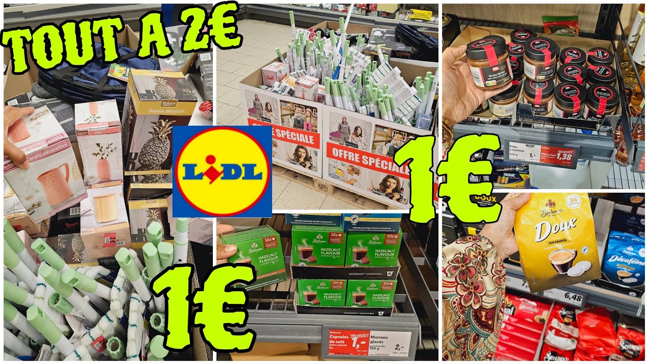 😱LIDL PROMO TOUT A 2€ 1€ BONPLAN PROMOTION 23.06.24 #arrivagelidl #lidlfrance #lidladdict #promolidl
