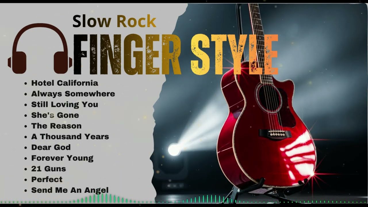 Golden Era 70s–90s Slow Rock 💔 Emotional Fingerstyle Guitar That Hits Deep