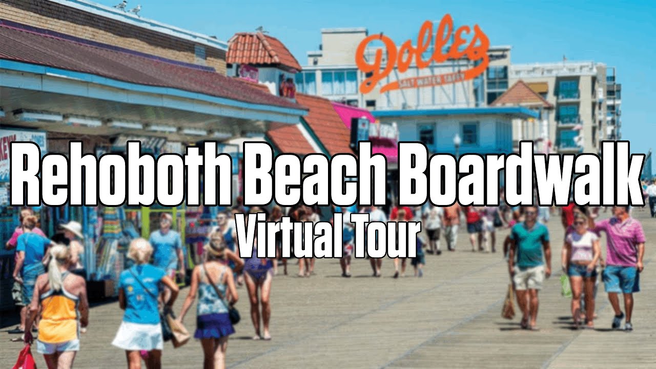 Rehoboth Beach Boardwalk - Rehoboth Beach, Delaware | Virtual Walking Tour