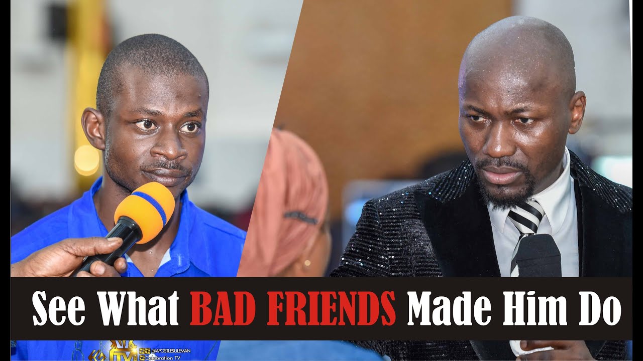 MUST WATCH!😳🙆 See What BAD FRIENDS Made Him Do
