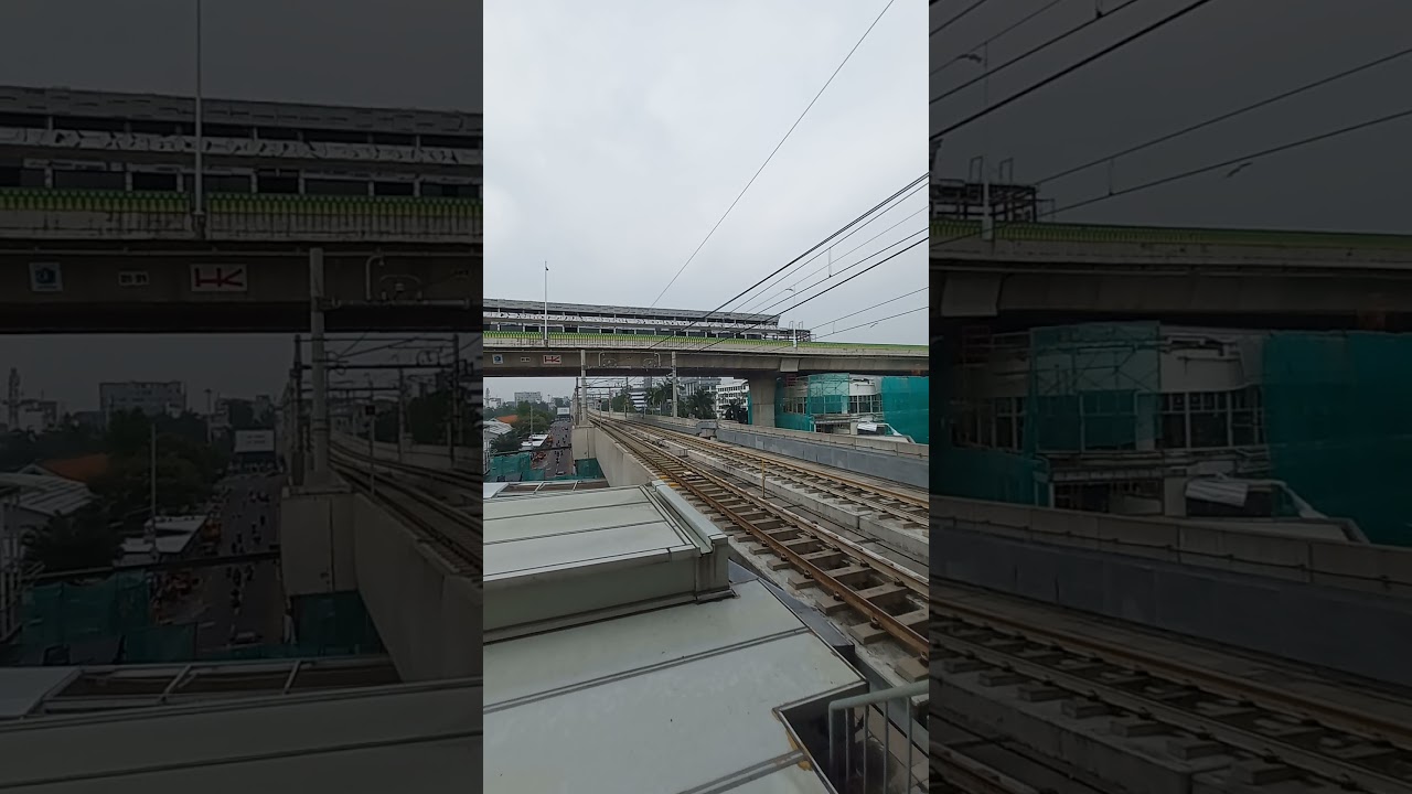 Look Around Halte CSW Transjakarta from Stasiun MRT Asean Jakarta Indonesia #shorts - 22 May 2021