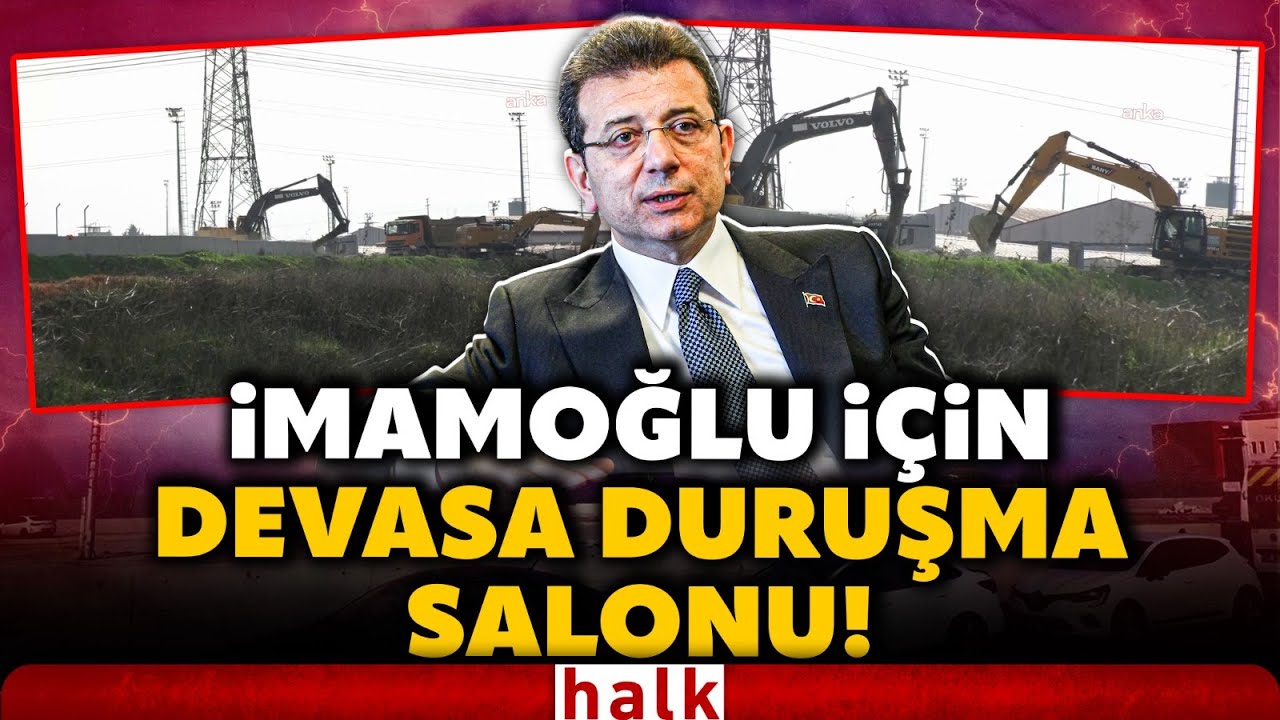 Silivri'de İmamoğlu i&ccedil;in b&uuml;y&uuml;k hazırlık! Yeraltı t&uuml;nelli devasa duruşma salonu inşa ediliyor!