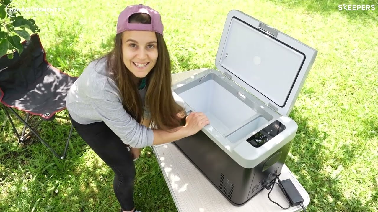 Glacière électrique à compression Cool-Box MCC-25 Mestic - Présentation pour un Renault Kangoo