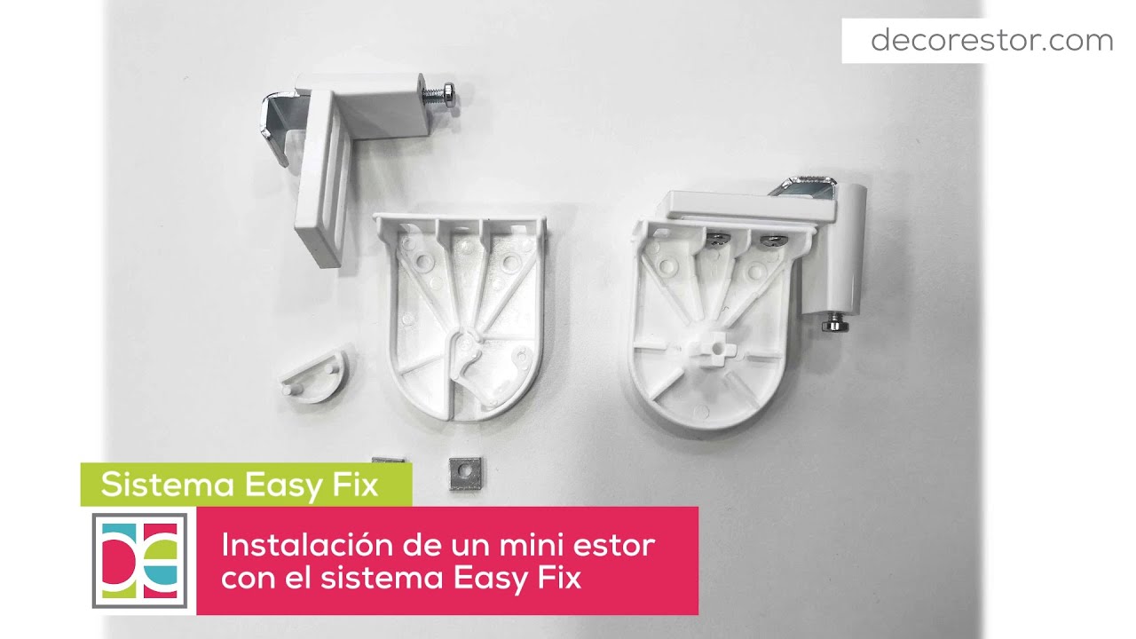 Colocaci&oacute;n de un estor con sistema Easy Fix