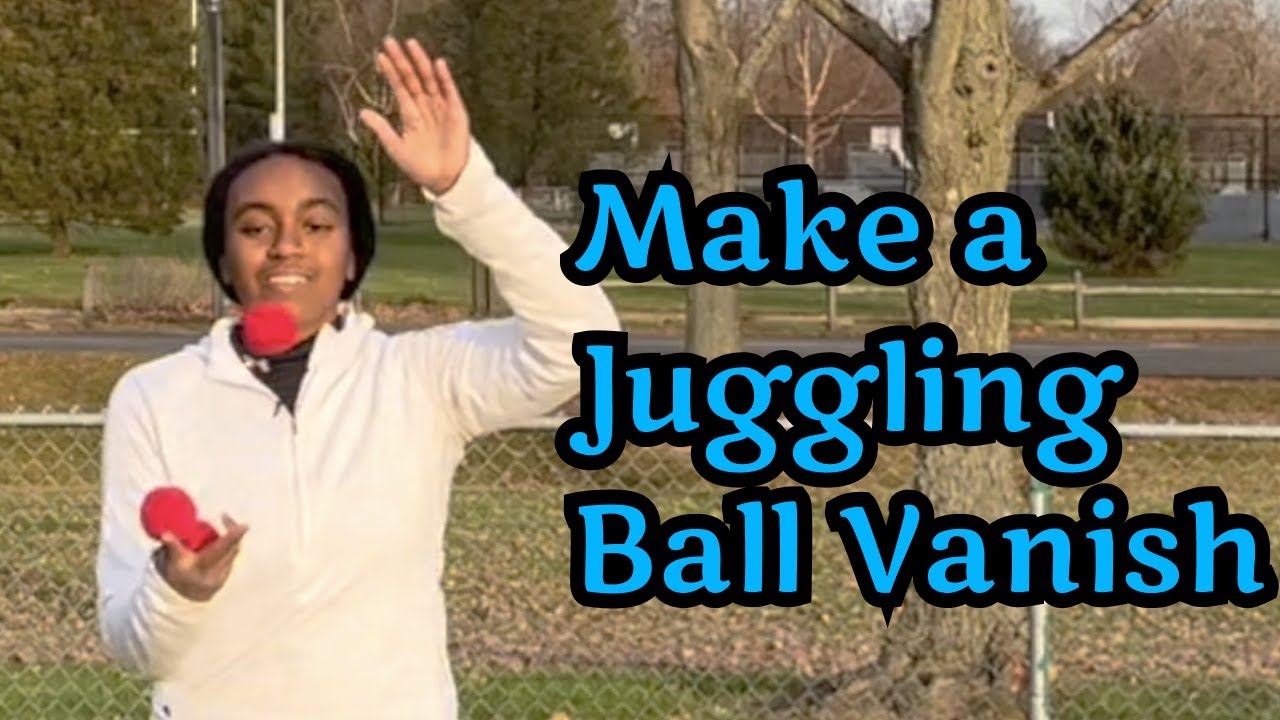 Make a juggling ball DISAPPEAR and REAPPEAR | Abracadabra Juggling Tutorial