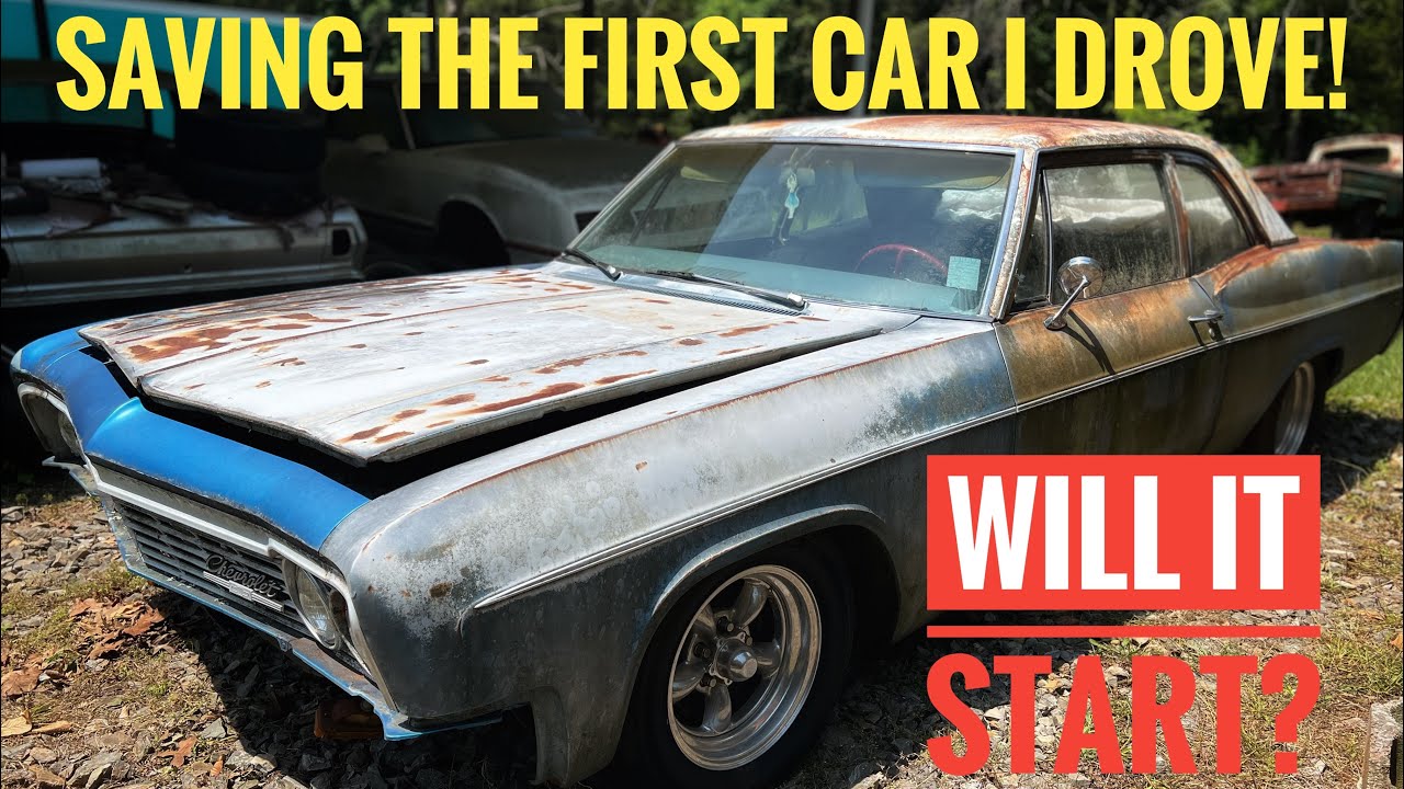 Rescuing the car I took my driving test in. Will it start after 17 years parked?