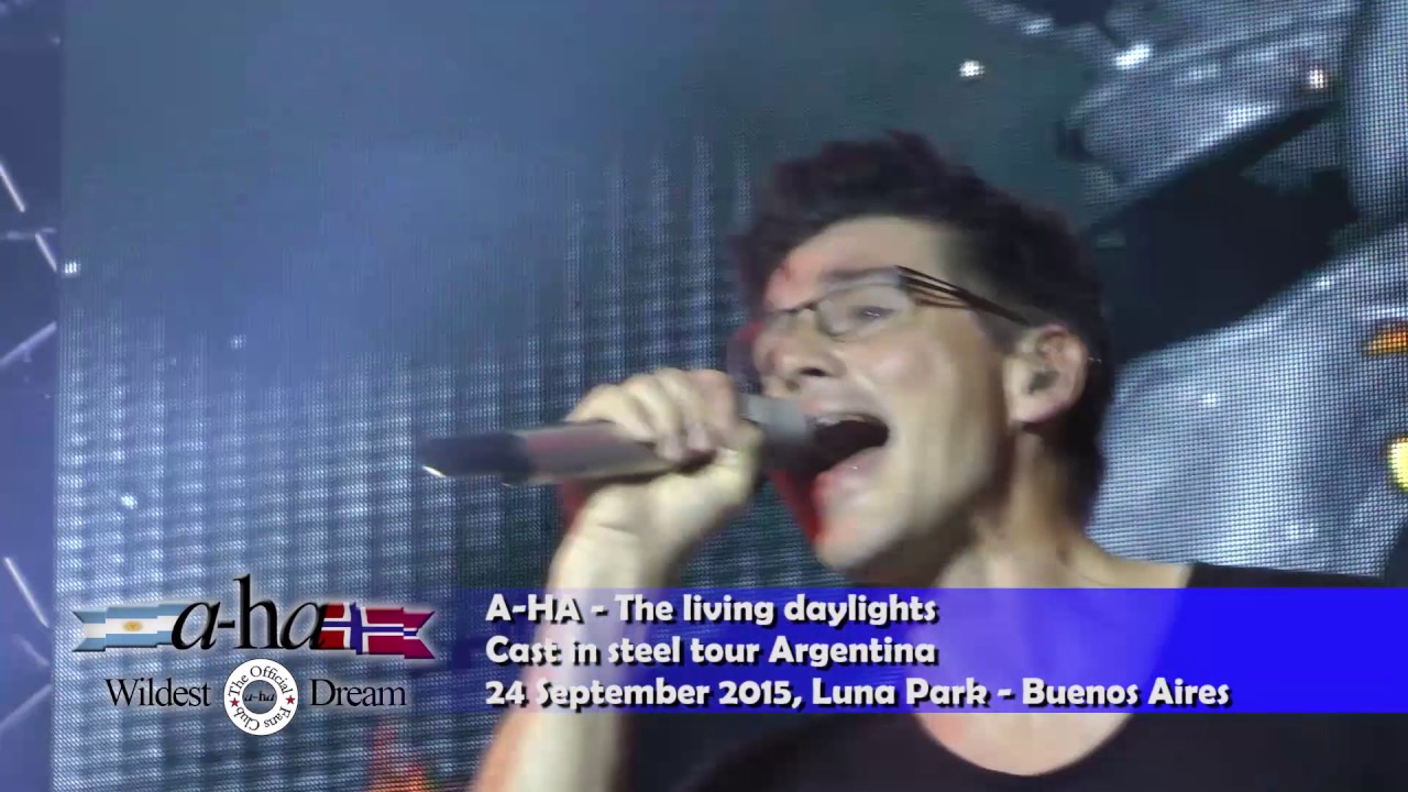 A-HA The Living daylights 24.09.2015 Luna Park Buenos Aires Argentina