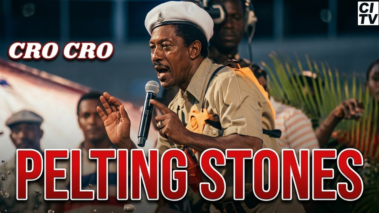 CRO CRO THROWING ROCKS AND POLITICIANS FIRING SHOTS