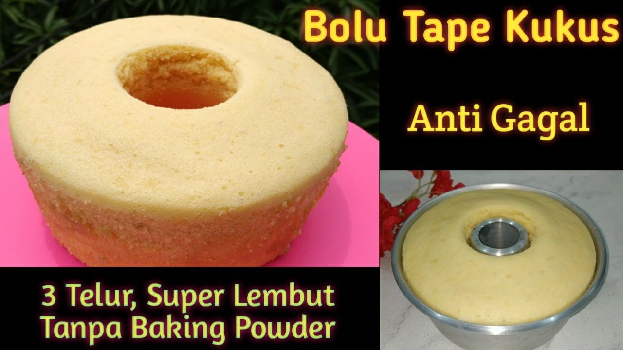 Bolu Tape Kukus | Super Lembut, Empuk Menul2 | Wajib Dicoba, Anti Gagal | Resep Andalan