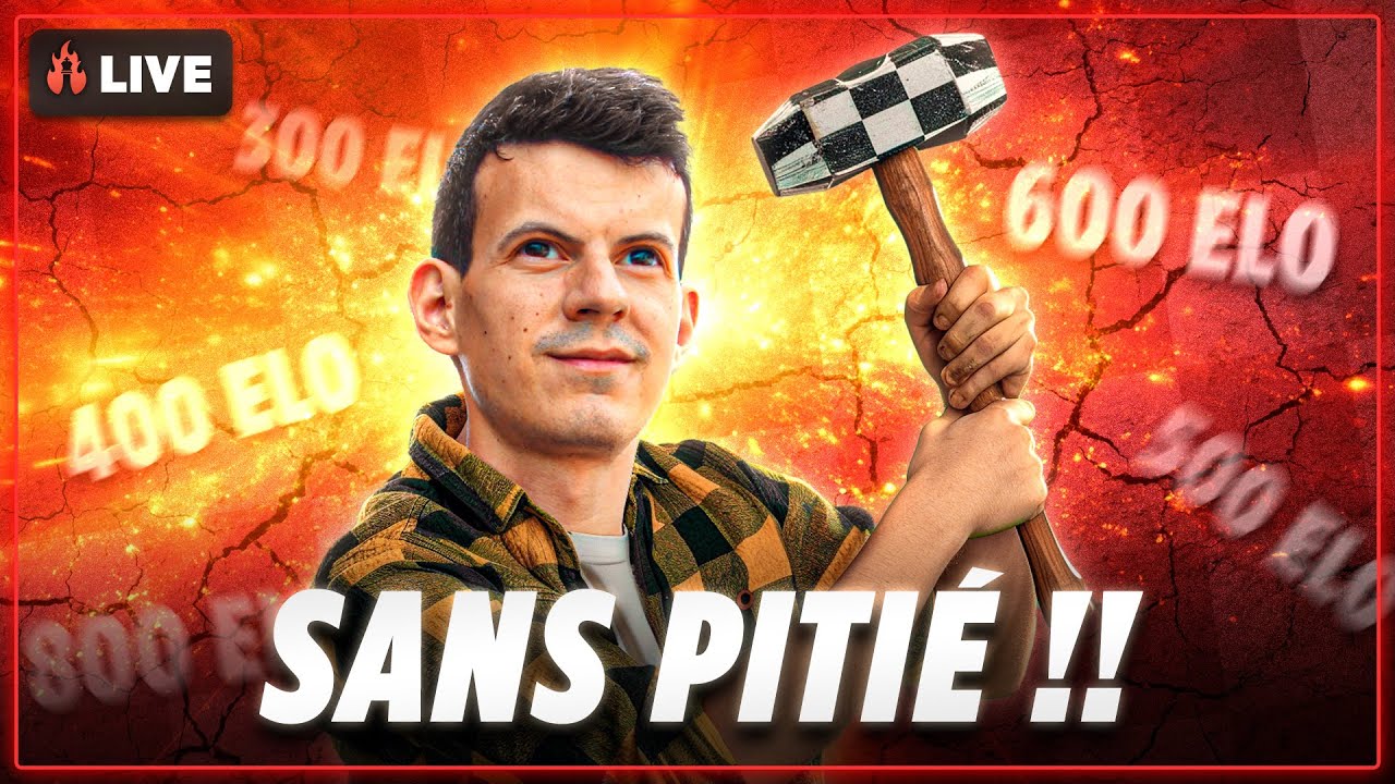 Je DÉTRUIS mes ABONNÉS aux échecs - E2 !!!!!!