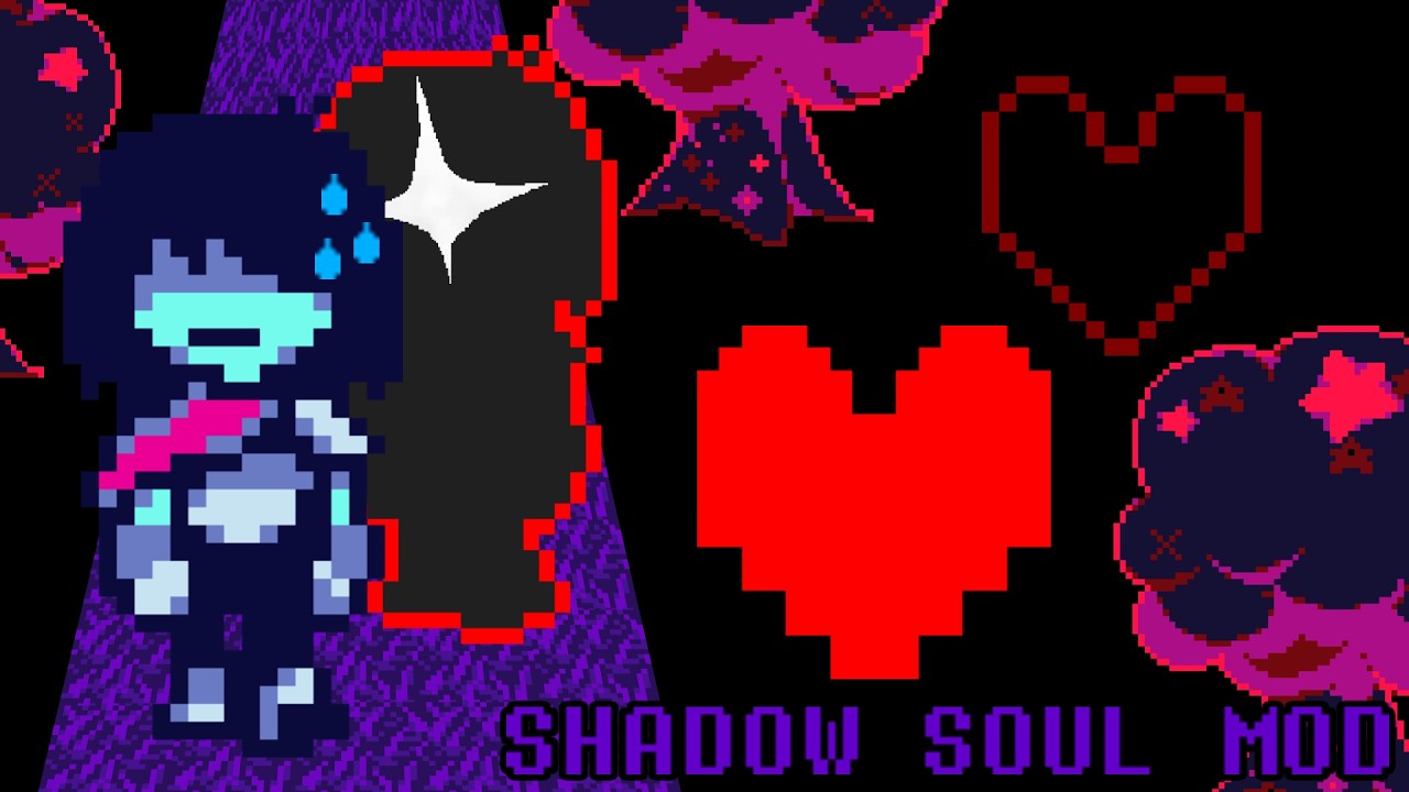 Deltarune, но за тобой следует тень (мод Shadow Soul)