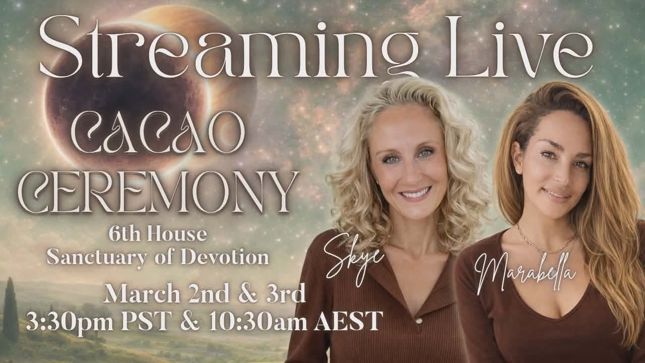 Full Moon 🌕 Cacao Ceremony March 2026