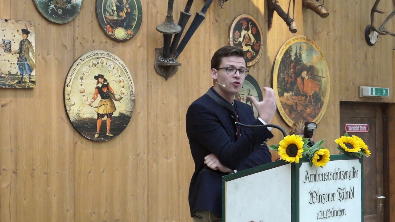 Martin Frank @ Präsentation des offiziellen Oktoberfest Maßkrugs 2018 - Teil 2