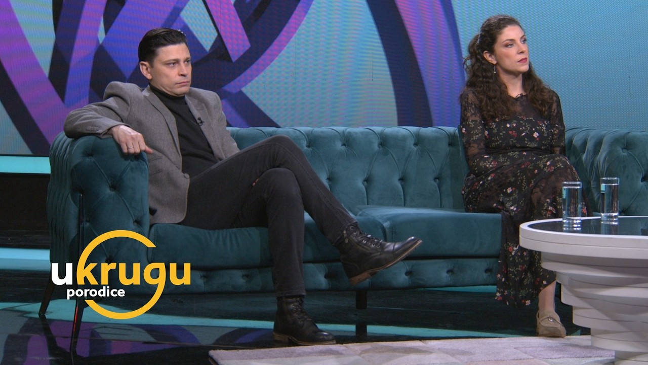U krugu porodice: Milica i Marko Janketić