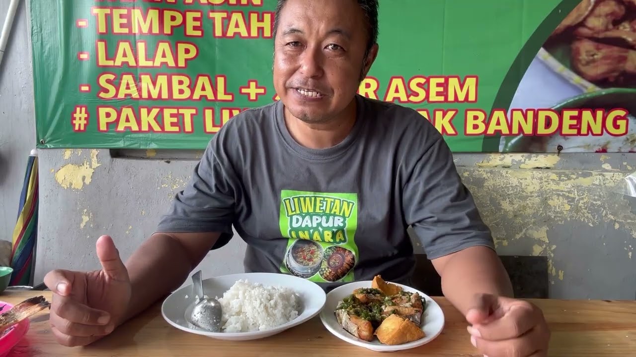🔥Ikan Pari Geprek Cabe Ijo Ala Liwetan Dapur Inara