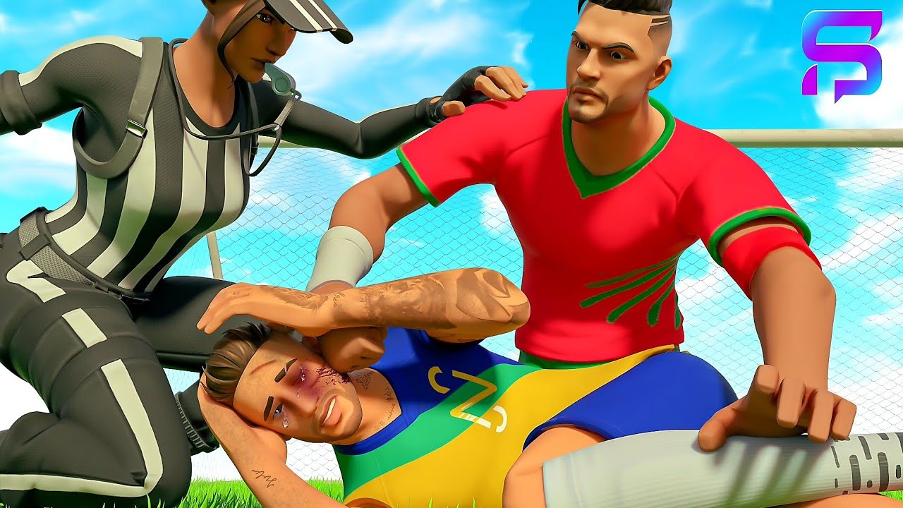NEYMAR VS RONALDO - FIGHT for TRUE LOVE.. ( Fortnite Short )