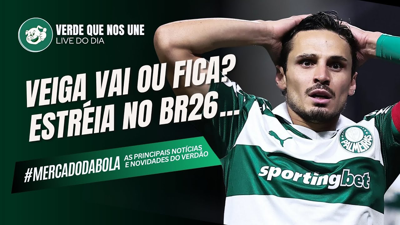 #AOVIVO | VEIGA VAI OU FICA? | FOCO NA ESTREIA NO BRASILEIRÃO | ATUALIZAÇÕES DO #MERCADODABOLA