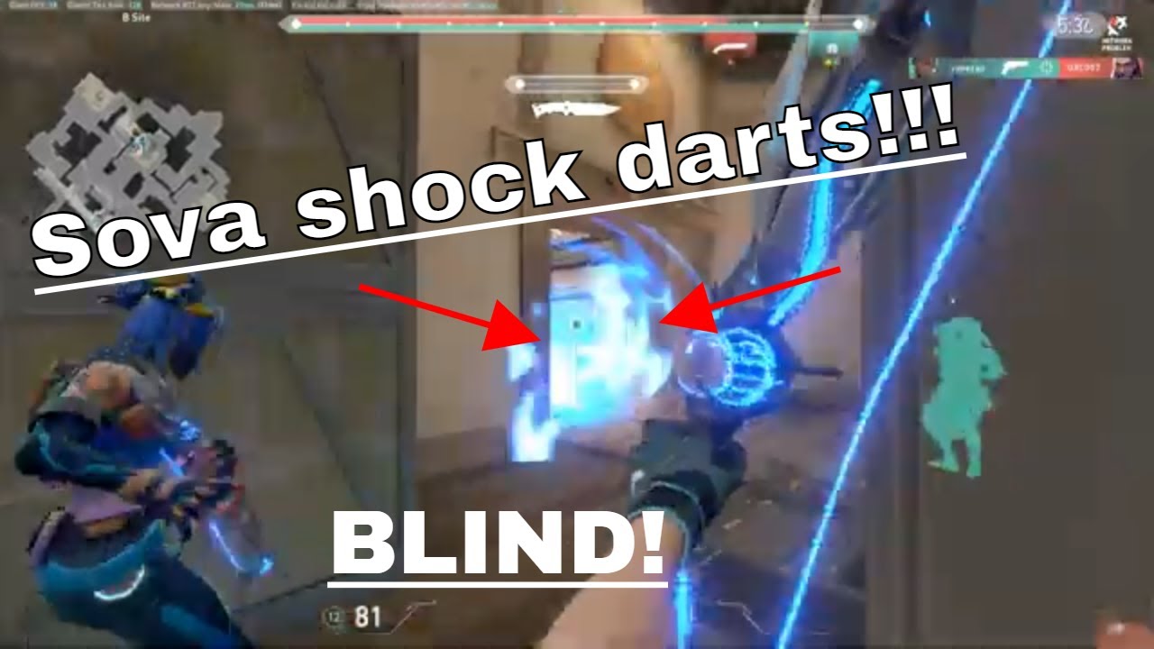 PRO blind sova darts on map haven - Valorant