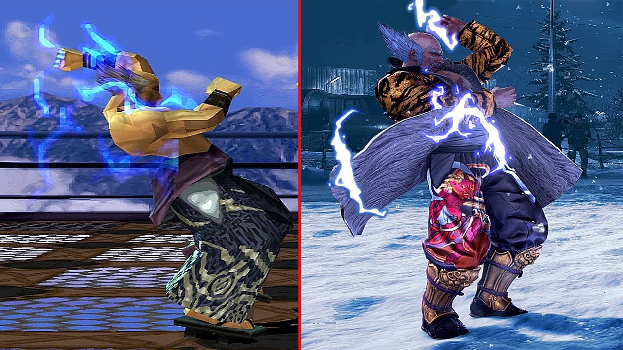 Tekken - Heihachi Lightning Hammer Evolution Gameplay (1080p 60FPS) 2022