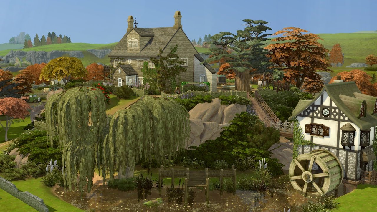 Olde Mill Hill | The Sims 4 Video Tour | No CC
