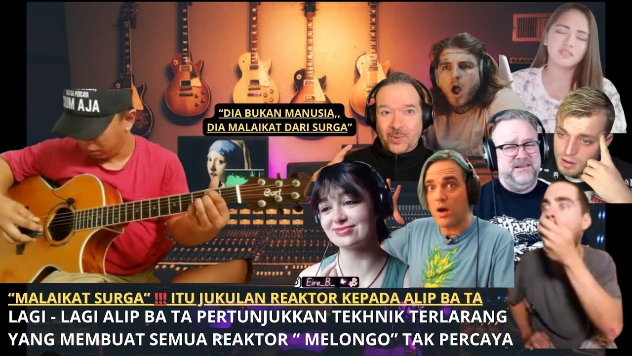 TEKHNIK GILA‼️ALIP BA TA SEPERTI MALAIKAT DARI SURGA Kiss The Rain (Yiruma) ( fingerstyle guitar) 💥