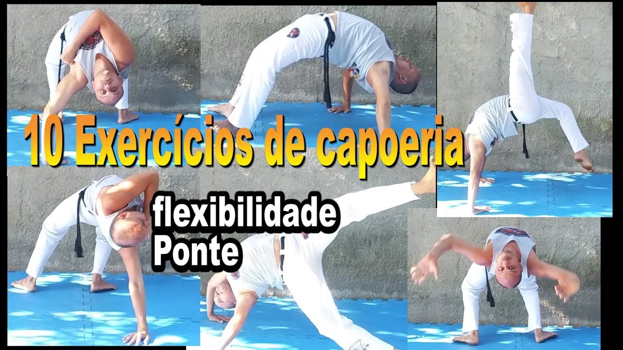 10 melhores Exercícios de capoeira para coluna (Flexibilidade e resistência na ponte)