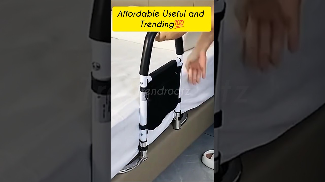 Bedside Safety Rail – Comfort & Support for Elderly and Moms! 