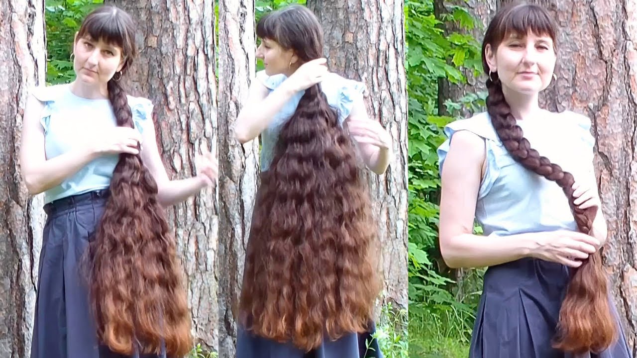 RealRapunzels | Khristina's Hair in The Forest (preview)