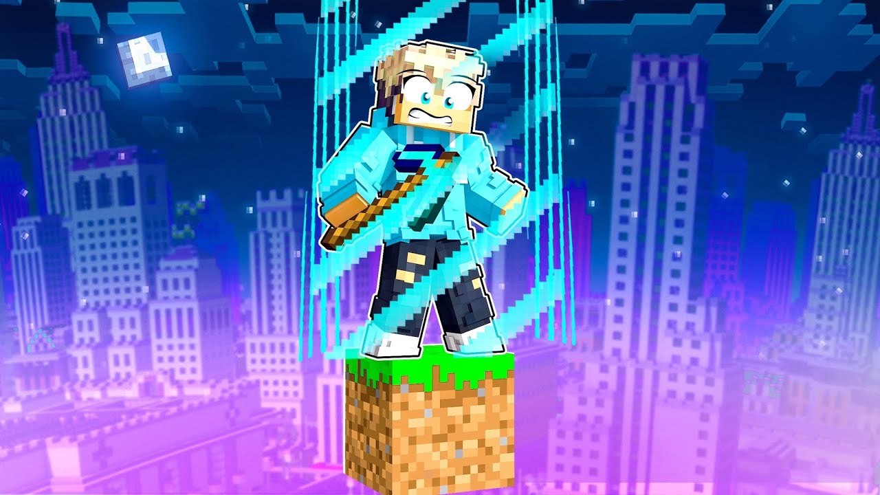 Ich bin GEFANGEN auf EINEM BLOCK (schwerste challenge) - Minecraft mit LumeXx