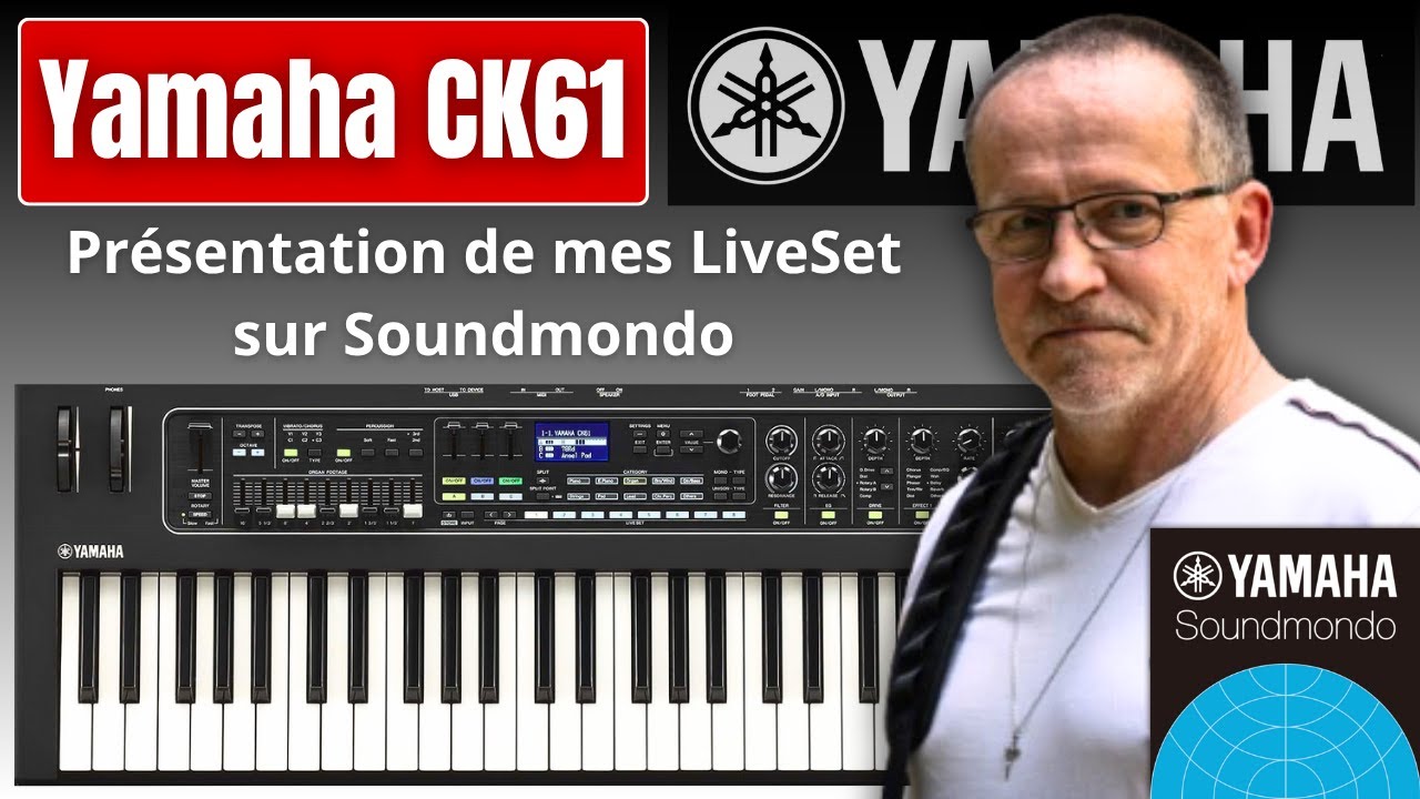 Yamaha CK61 CK88 Clavier de sc&egrave;ne D&eacute;mo des sons