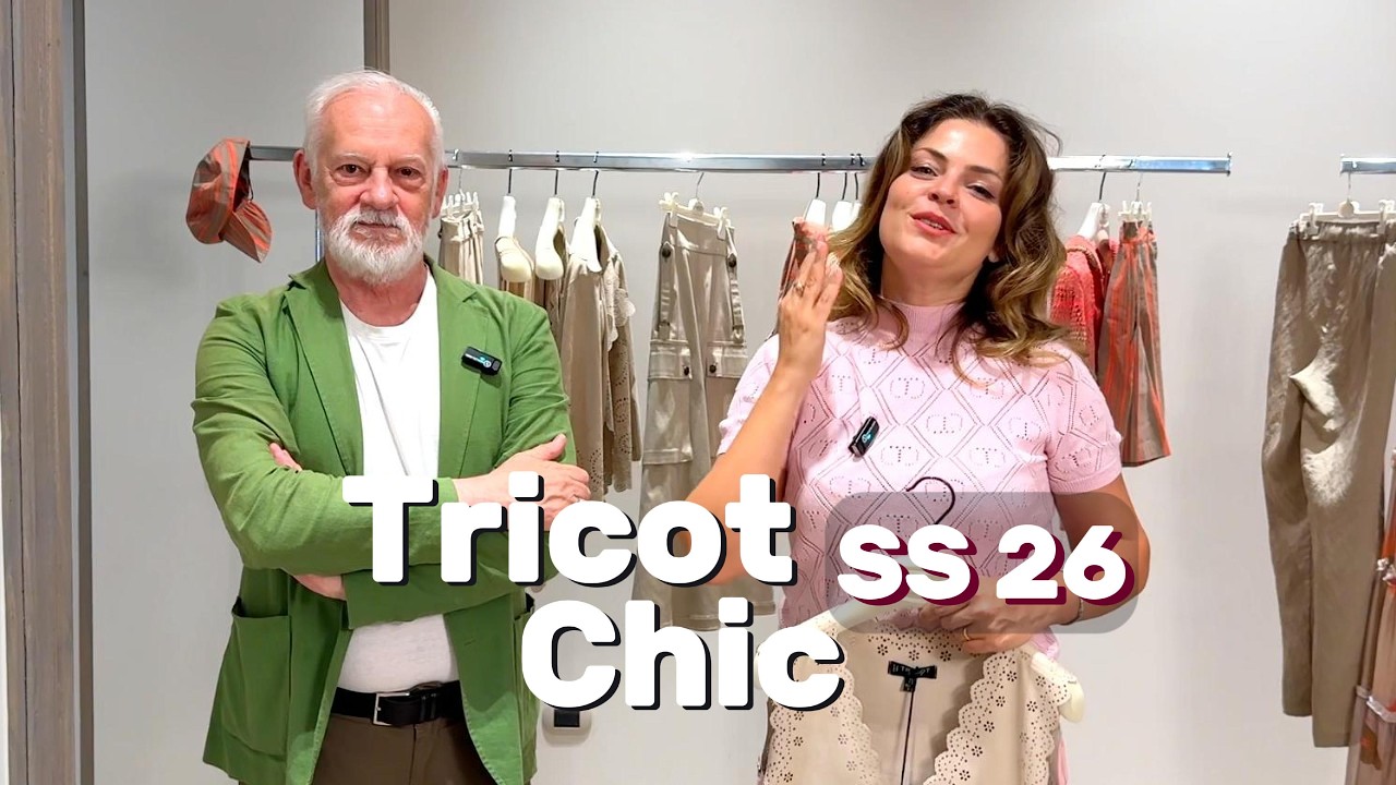 Tricot Chic | Женская коллекция SS26 — летний итальянский трикотаж и элегантный casual